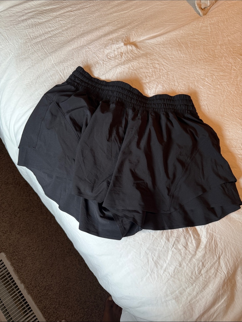 lululemon athletica Black Women's Athletic Skort Shorts
